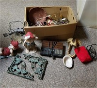 Box Lot of Miscellaneous Items-Several Wind Chimes