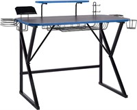 Desk- Gaming Computer Desk - Blue