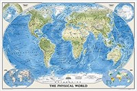 National Geographic: World Physical Wall Map
