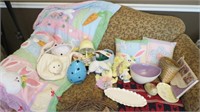 Large Lot of Easter Décor Items