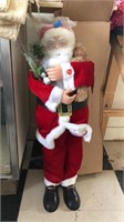 NEW Cracker Barrel Animated Santa