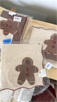 NEW Gingerbread man placemats