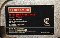 Craftsman 15" Drill Press