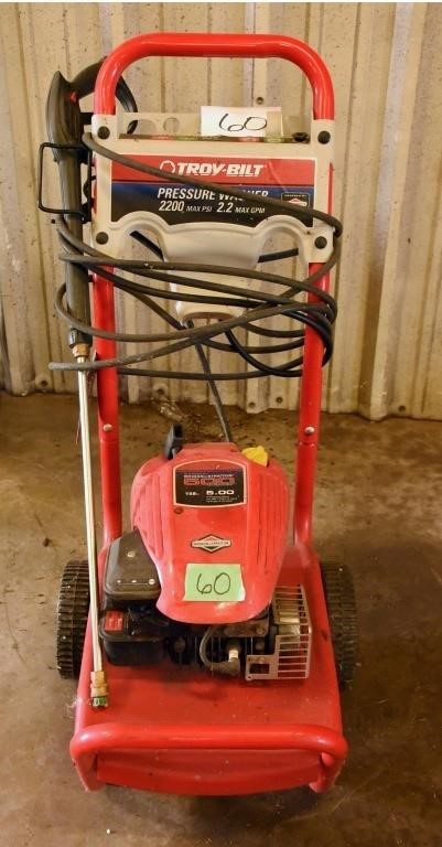 Troy Built Pressure Washer