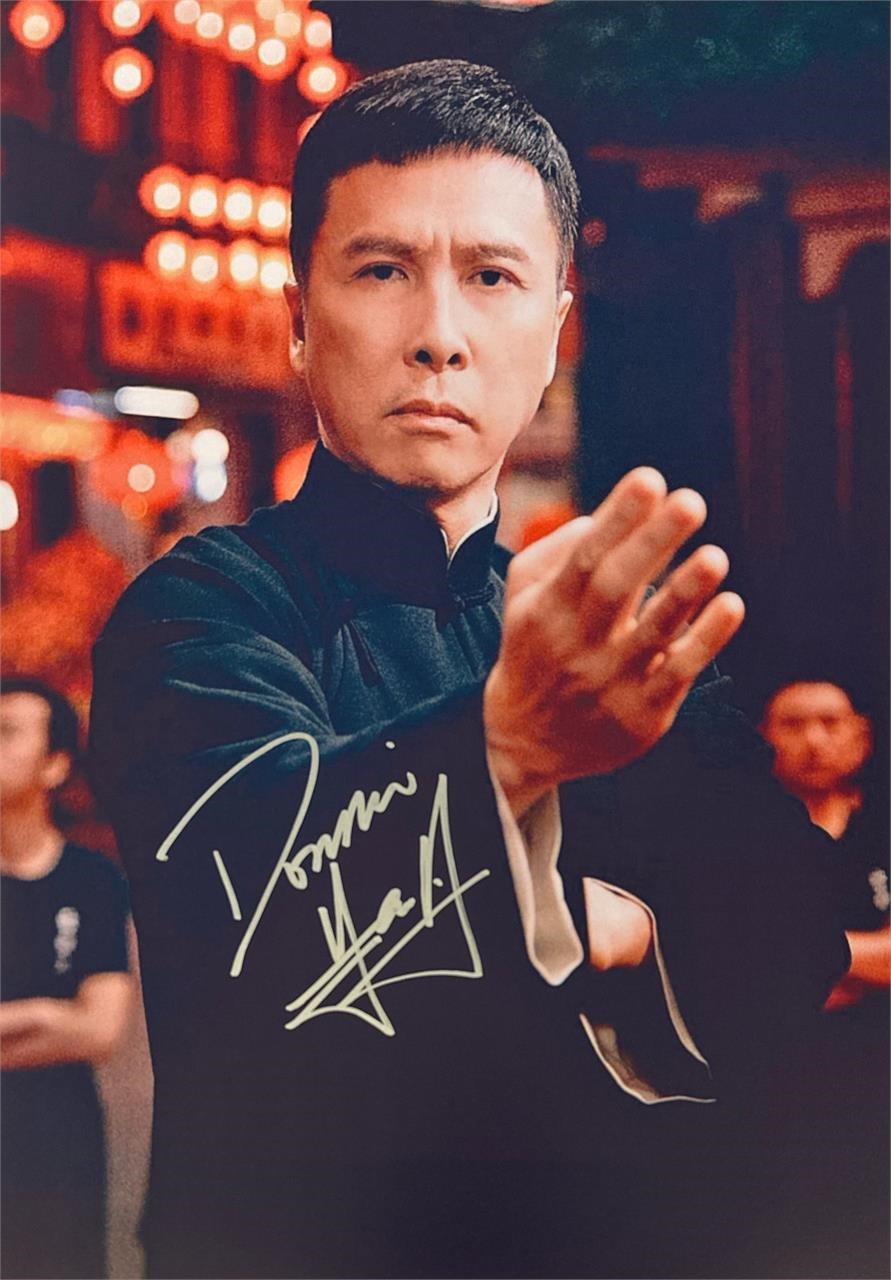 Autograph COA Ip Man Photo