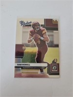 2022 Optic Sam Howell The Rookies RC