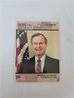 1991 Pro Set Desert Storm President Bush