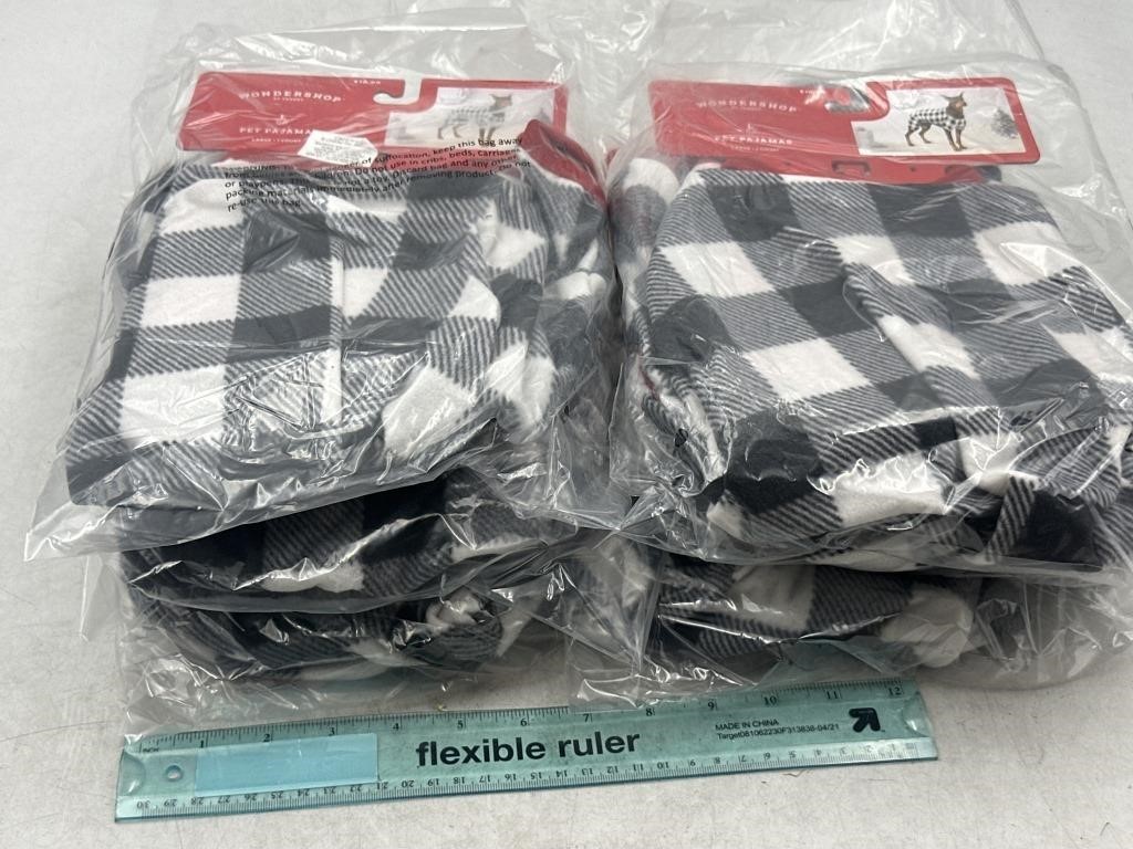 NEW Lot of 6- Wondershop  L Dog PJ’s