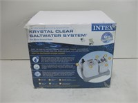 Intex Crystal Clear Saltwater System Untested
