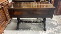 Mahogany Acanthus Carved Spinet Desk