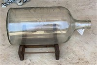 Diamond Glass Jug with stand