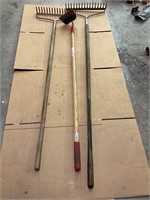 Working Tools- 3 rakes