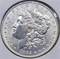 1885 Morgan Silver Dollar Coin