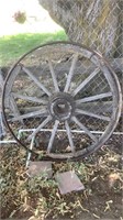 Antique Wagon Wheel (as is)