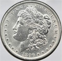 1896 Morgan Silver Dollar Coin Uncirculated