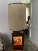 Two Native American Table Lamps