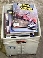 (J) Box of Vintage Motorsport Magazines 61 total