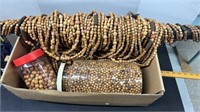 Large Quantity of Wooden Beads