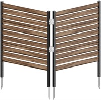 Outdoor Privacy Screen Wood Fence Panel for Outsid