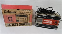 Schauer Battery Charger, Charge Rate 6 Amperes