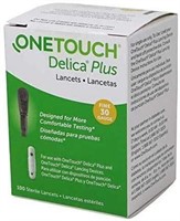OneTouch Delica Plus Lancets 30 Fine 100 Count