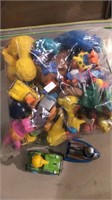 A bag of Sesame Street toys for kids