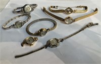 Group Of 10k Gold Filled Wrist Watches & Incabloc