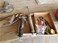 grease guns, tools