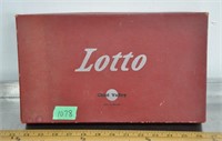 Vintage Lotto game