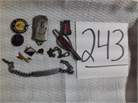 LOT OF MISC. ITEMS OLD JEWELRY