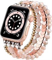 MOFREE Beaded Bracelet Compatible for Apple Watch