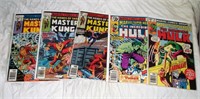 BRONZE MASTER OF KUNG FU/HULK LOT