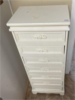 7 drawer cabinet 38.36 T x 15. 75” W  x 11.75 D