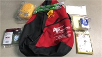 Emergency preparedness pack with misc supplies kit