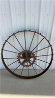 ANTIQUE TRACTOR WHEEL