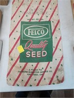 Felco 2 sided seed bag Ft Dodge Ia