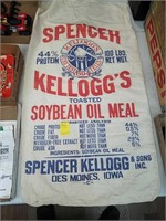 Spencer Kellogg oil meal bag