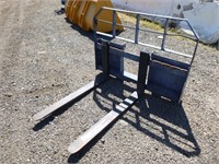 M.A.H. Skid Steer Fork Attachments