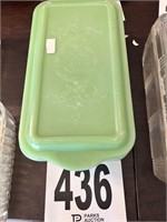 Vintage Jadeite Refrigerator Dish(DR)
