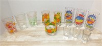 PEPSI & OTHER CLEAR GLASSWARE