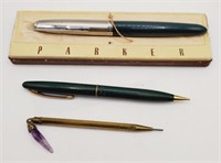 (H) Vtg Parker Fountain Pen, Sheaffer's Mechanical