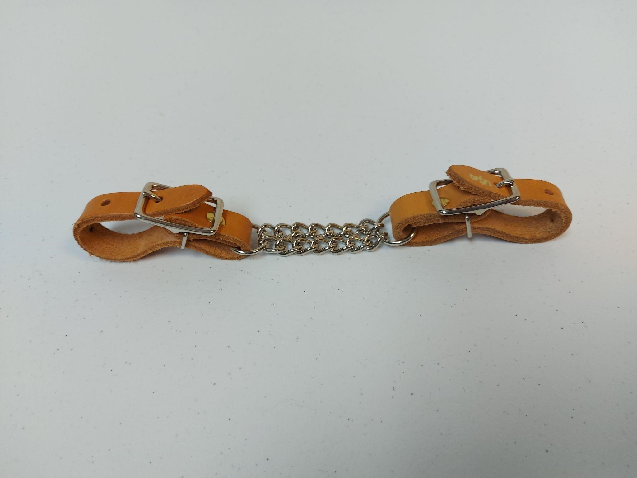New Leather Curb Chain / Strap