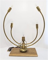 Double Crescent 3 Way Lamp