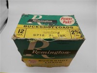 Remington 12 gauge #1 buckshot 2 3/4 in-full box
