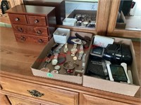 Jewelry Box, Watches, Alarm Clocks & More