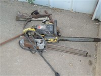 Chainsaw and more vintage Tools