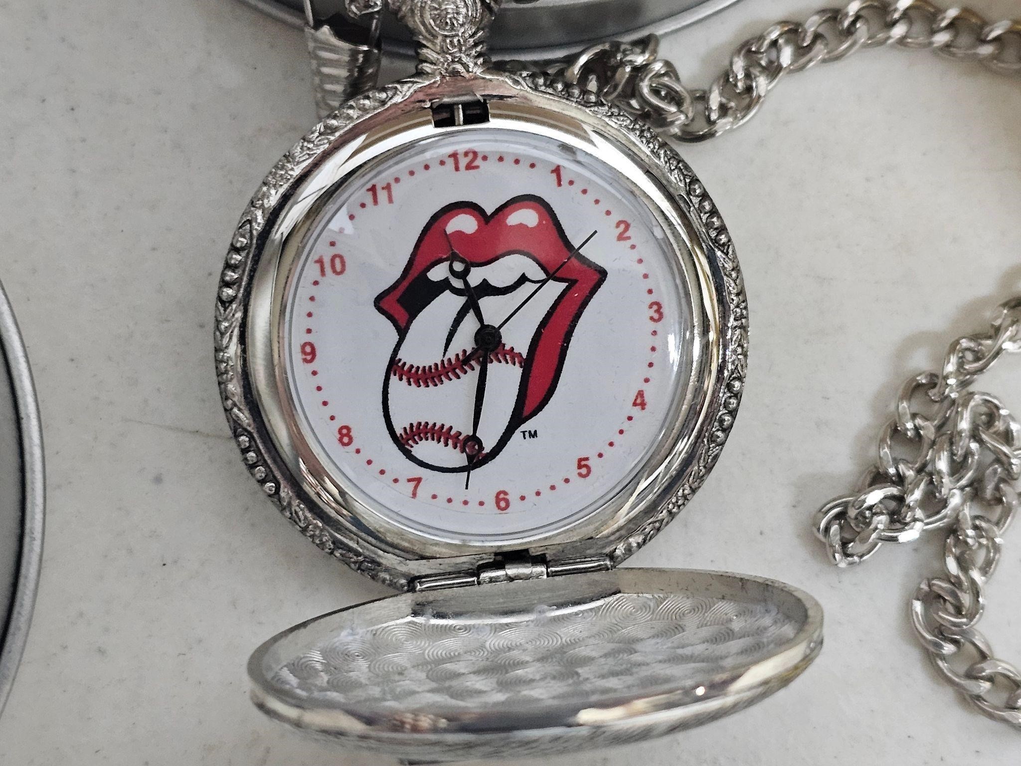 Rock N Roll Pocket Watches