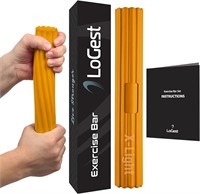 Logest X-Light Twist Hand Exerciser Bar, Yellow