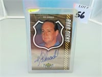 Authentic Signed Ken Schrader Road Signs Card