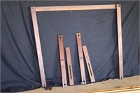 Five Adjustable Wood Frame Pieces